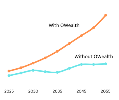 Net Worth Growth Graph